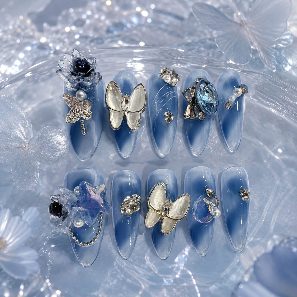Valse du papillon azur